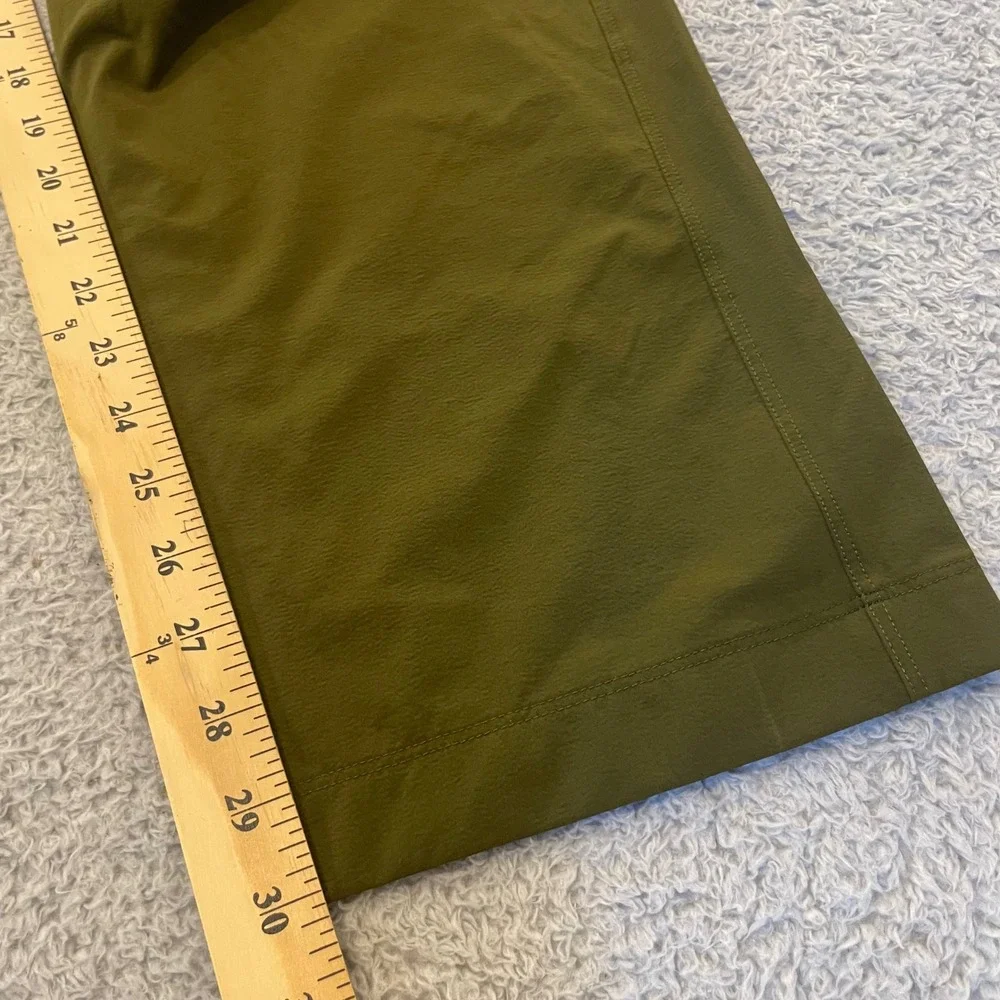 Arc'teryx Lefroy Hiking Pants Mens 34x30 Green Belted Nylon Lightweight